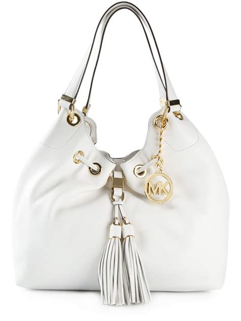 michael kors camden satchel white|Michael Kors bags for women.